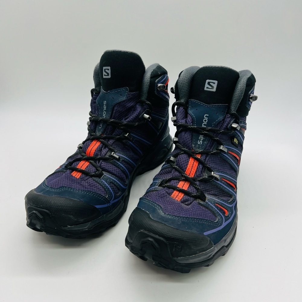 Salomon X-Ultra Women’s Purple Hiking Boots with Goretex and Contagrip